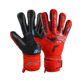 Reusch Attrakt Gold X Finger Support Junior 5372950 3333 black red 1
